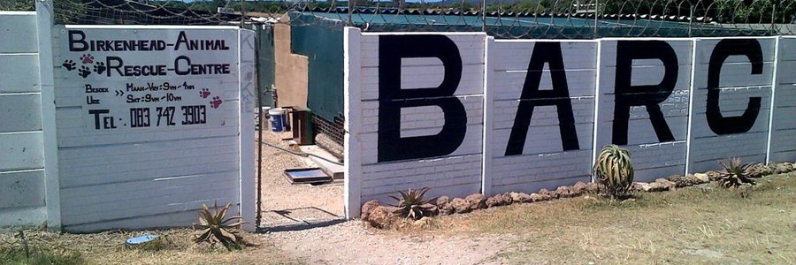 Die voorkant van BARC se hokke op pad na die Stortingsterrein